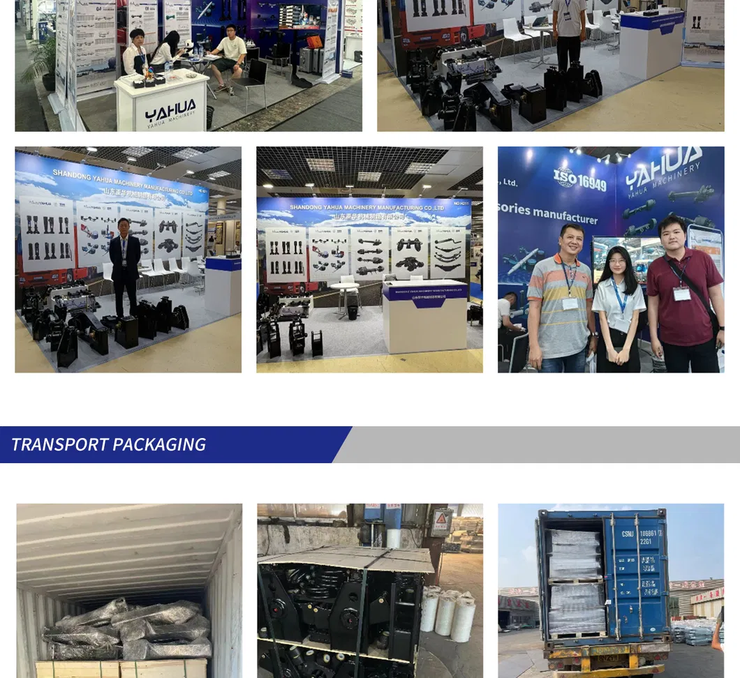 Agricultural Tractor Trailer Accessories Axle Assembly European Tire Anti-Skid and Anti Sinking Ground