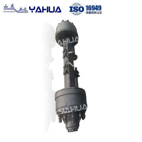 High-Standard American Style 20 Ton Built-in Brake Drum Axles for Heavy-Duty Trailers