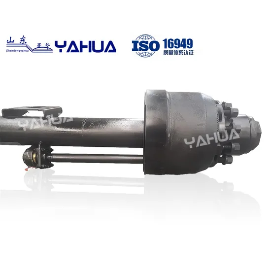 Factory Price Customize Trailer Parts Axle with Built-in Brake Drum Fuwa BPW
