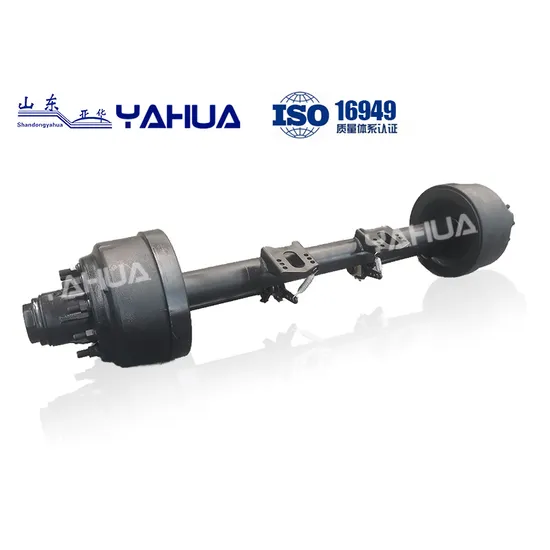 Heavy Duty Trailer Axle with Outboard Brake Drum American Type BPW Fuwa