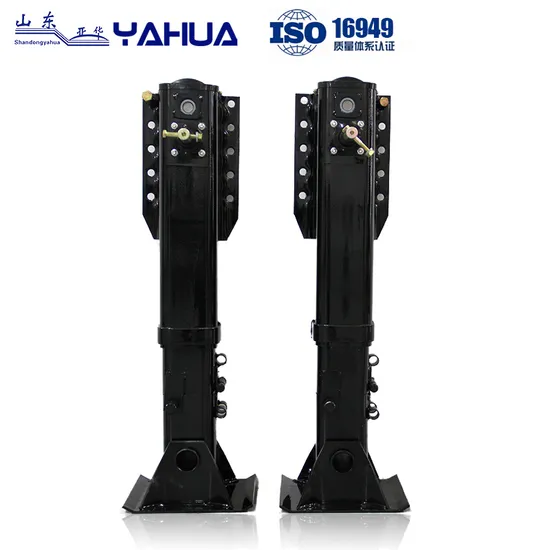 80t Fuwa Jost Foldable Independent Inboard Landing Legs Jacks Gears for Trailer