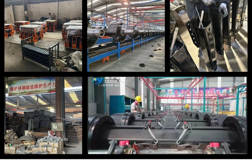 Agricultural Tractor Trailer Accessories, Heavy-Duty Truck Manufacturers Supply Dump Trailer Accessories, Axles
