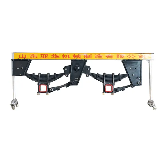 2024 Yahua Type Trailer Mechanical Suspension 3 Axles German Suspension