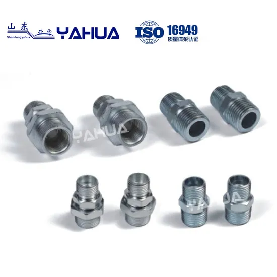 Custom CNC Turning Bsp Hydraulic Joints, Hose Coupling, Screwed Pipe Joints