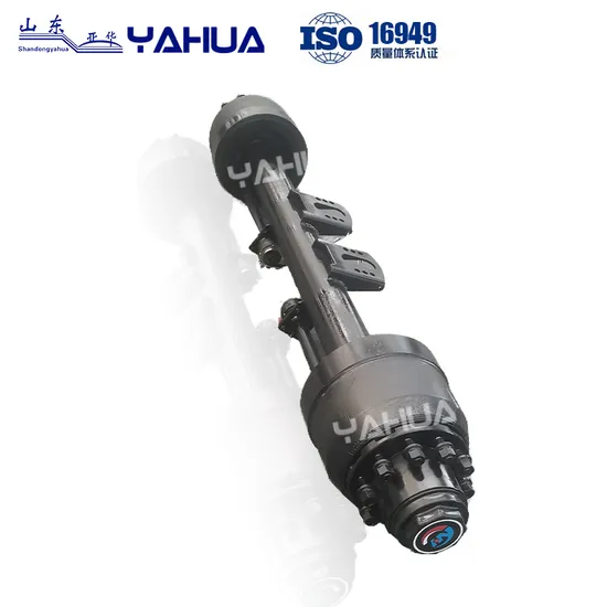 Factory Price Customize Trailer Parts Axle with Built-in Brake Drum Fuwa BPW