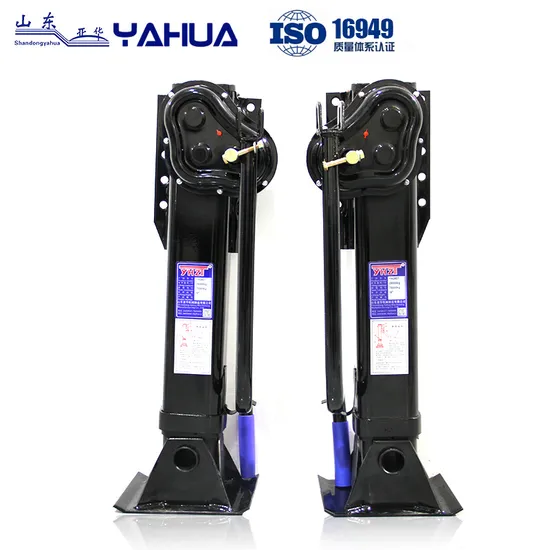 Outboard Independent 80t Landing Legs Jacks Gears for Semi Trailer Fuwa Jost