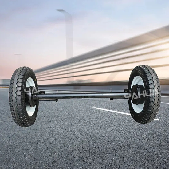 The Electric Drum Baking Shaft Produced by Chinese Factories Is Suitable for Heavy-Duty Trucks with Goose Neck Trailers