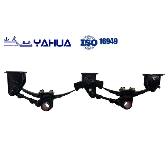 Germany Type Trailer Parts Factory American Type Suspension Three Axle Mechanical Suspension