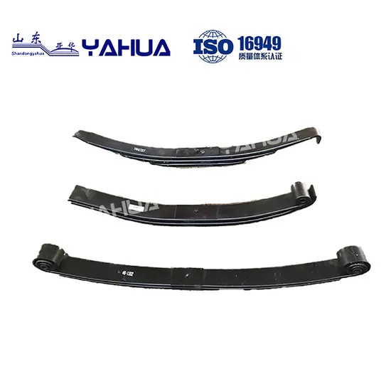 Yahua Assembly Leaf Spring High Quality Mechanical Suspension Truck Parts Various Types of Leaf Springs