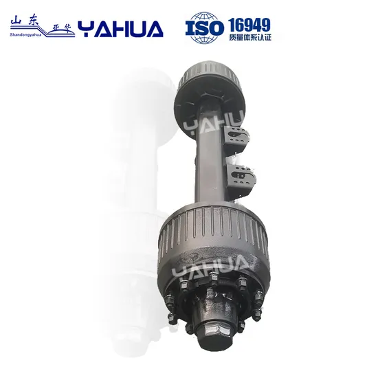 The Electric Drum Baking Shaft Produced by Chinese Factories Is Suitable for Heavy-Duty Trucks with Goose Neck Trailers German Axle