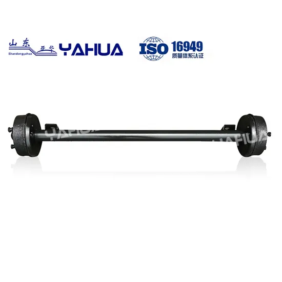 a Single Axle Trailer Axle with Guaranteed Quality, Without Brake System Trailer Parts