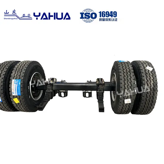 Dependable Quality Assured Tire-Equipped Agricultural Trailer Axle - Semi Trailer Components