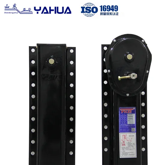 80t Dual Axle Landing Legs Jacks Gears for Trailer Fuwa Jost