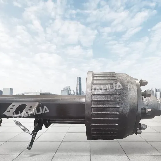 2024 New German Axle Semi Trailer for Agricultural Trailers, Ship Axle for Agricultural Trailers, Torque Trailer Axle for Agricultural Trail