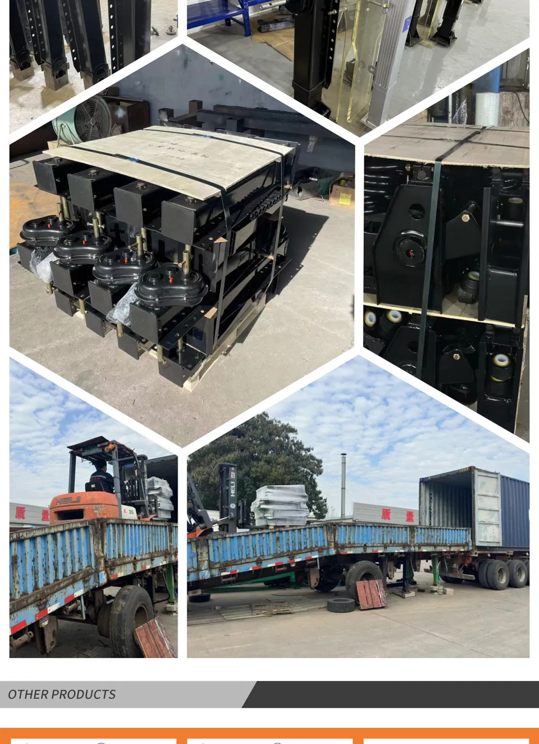 Yahua High Quality Semi Trailer Truck Use Single Operation 28ton Landing Gear Outrigger