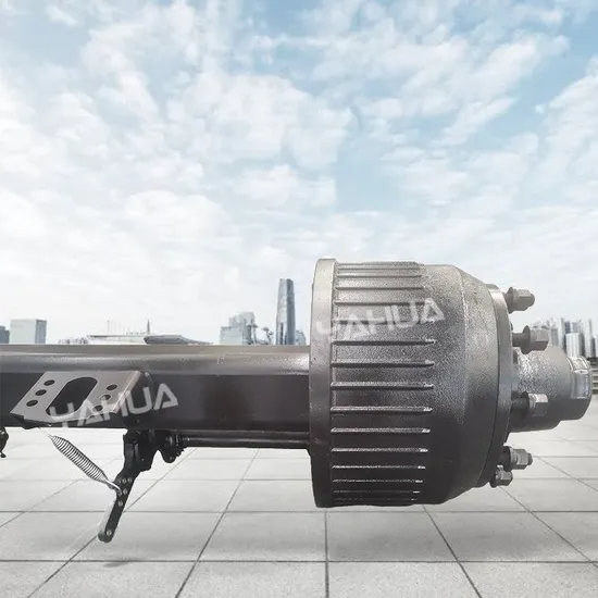 Customized Size and Material for German Axles, Suitable for Special Vehicles Such as Goose Neck Trailers