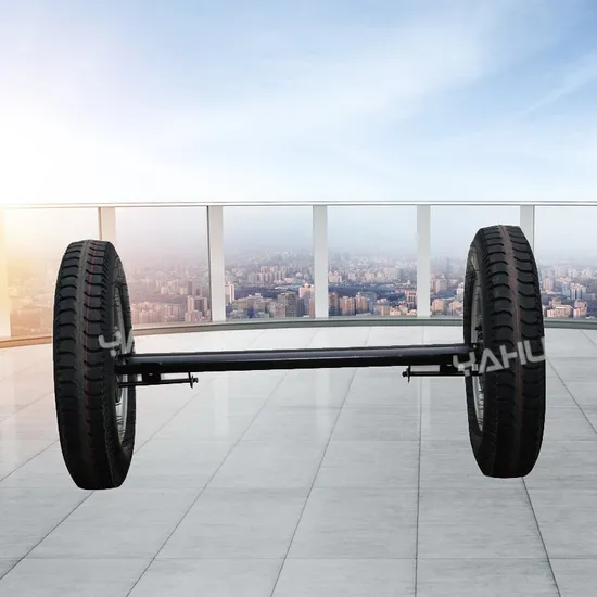 Agricultural Trailer Chassis Assembly Accessories, Brake Shaft, Non Brake Axle, Tire, Plate Spring
