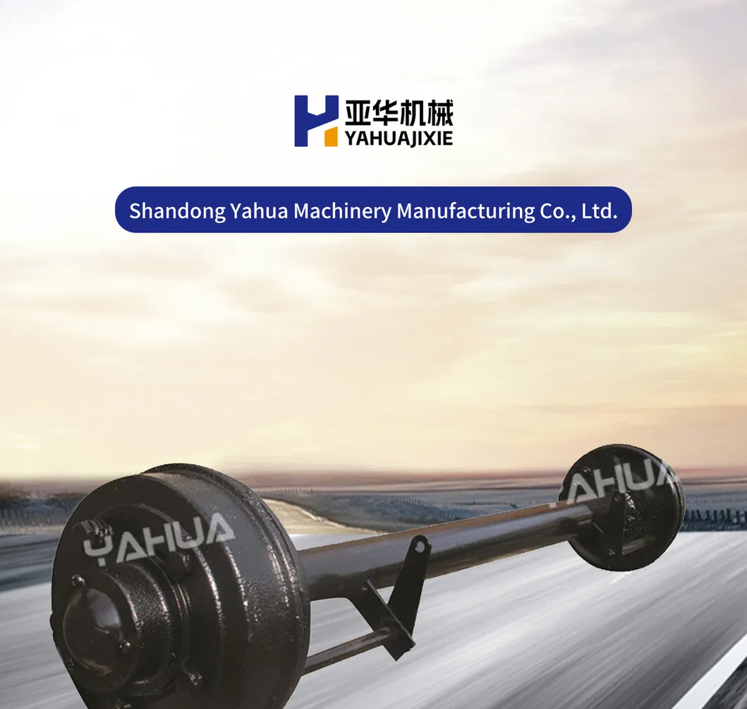 2024 New Axle Semi Trailer for Agricultural Trailers, Ship Axle for Agricultural Trailers, Torque Trailer Axle for Agricultural Trailers