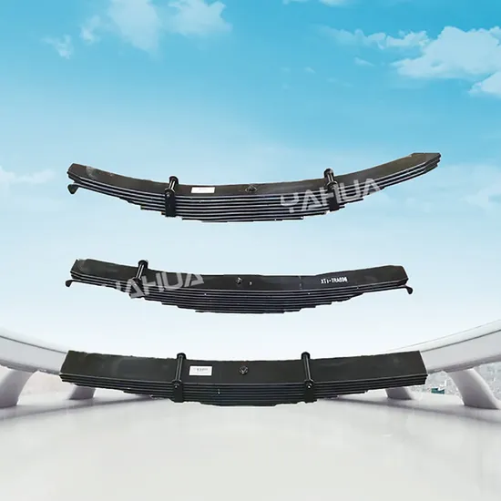 Shandong Yahua Brand Factory Price Trailer Truck Parts Accessories Leaf Spring
