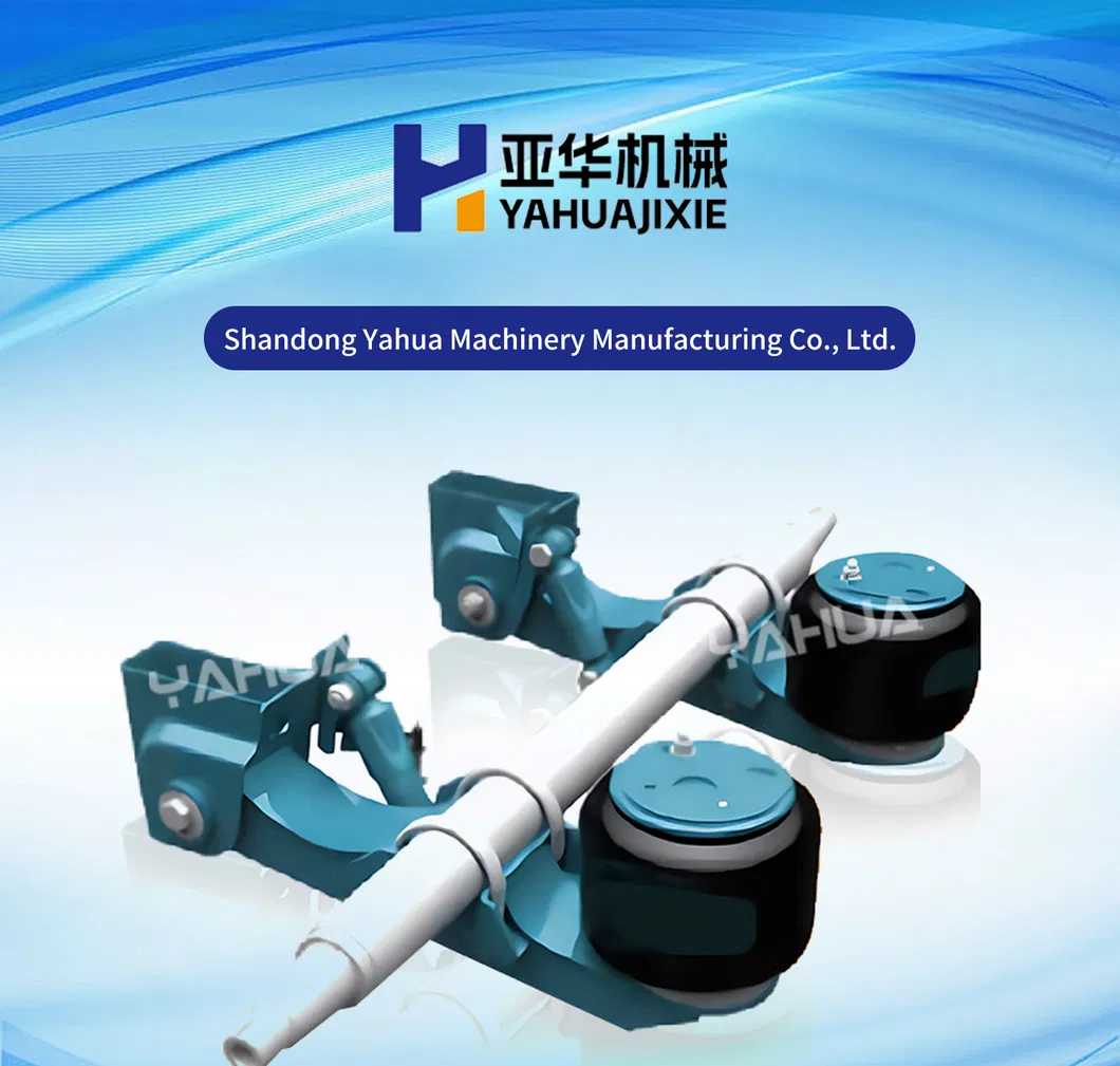 Air Suspension with Yahua Round Axles Overslung Germany Type Excellent Quality Trailers