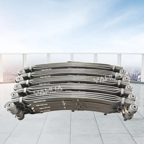 Leaf Spring Trailer with Double Eye Bushing Leaf Spring Auto Trailer Parts Steel Trailer Truck