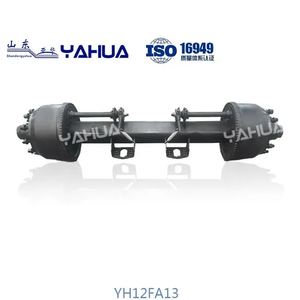 German Type Truck Trailer Drum Axles 12t Front Rear Axle for Sale