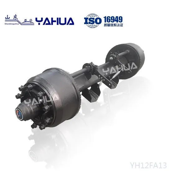 12t Trailer Fuwa Axle American Type Inboard or Outboard Axle BPW Axle German Type Axle Advanced Semi-Trailer Axle