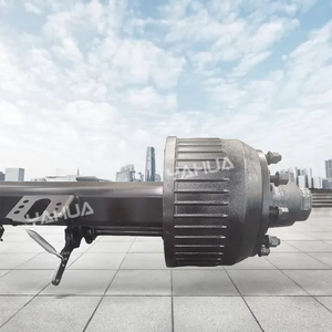 a Single Axle Trailer 12t 14t 16t German Axle with Guaranteed Quality, Without Brake System Trailer Parts