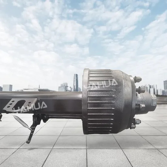 a Single Axle Trailer 12t 14t 16t German Axle with Guaranteed Quality, Without Brake System Trailer Parts