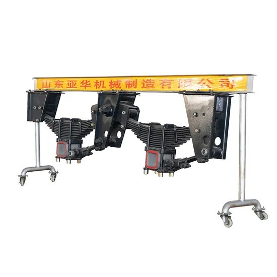 German Type Trailer Mechanical Suspension 2 Axles 3 Axles Trailer Mechanical Suspension Kit