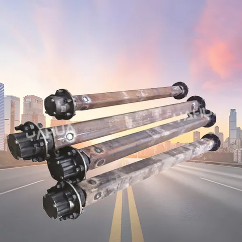 2024 Yahua New German Axle Semi Trailer for Agricultural Trailers, Ship Axle for Agricultural Trailers, Torque Trailer Axle