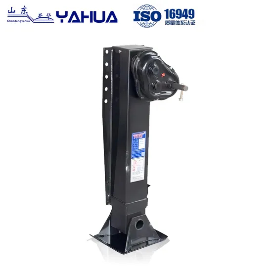 Chinese Top Quality 2024 Most Popupar Competitive Price Factory Customize 80t Outboard Linked Landing Legs Jacks Gears for Semi Trailer
