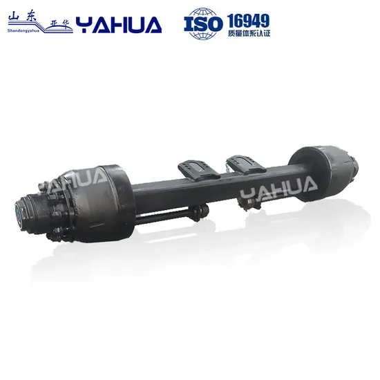 8t-25t American Inboard Built-in Brake Drum Axle for Trailer and Truck