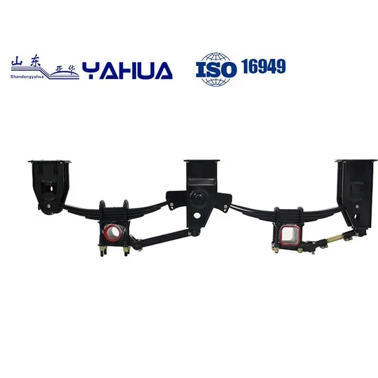 American Type Truck Leaf Spring Trailer Spare Parts Mechanical Suspension for Yahua Mechanical Suspension