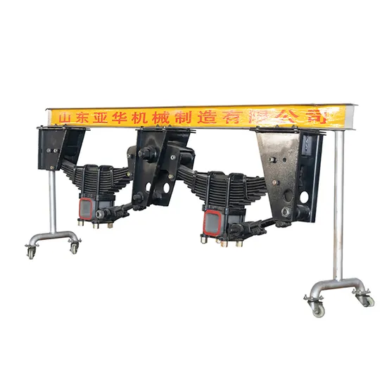 Yahua American Truck Suspension Tandem Axle Trailer Mechanical Suspension