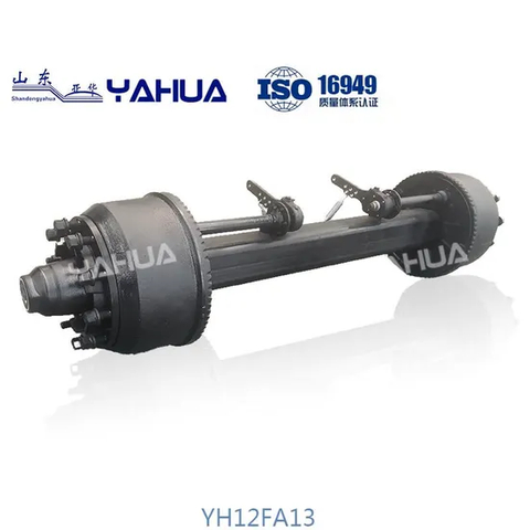 German Type Truck Trailer Drum Axles 12t Front Rear Axle for Sale