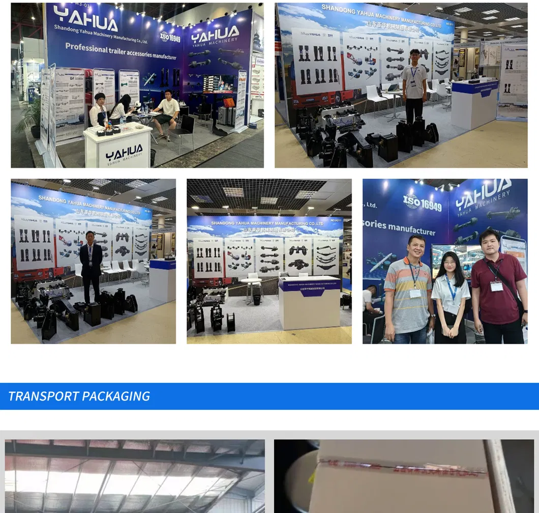 Yahua German Type Air Suspension for Semi-Trailer Hot Sale Steel Trailer Parts