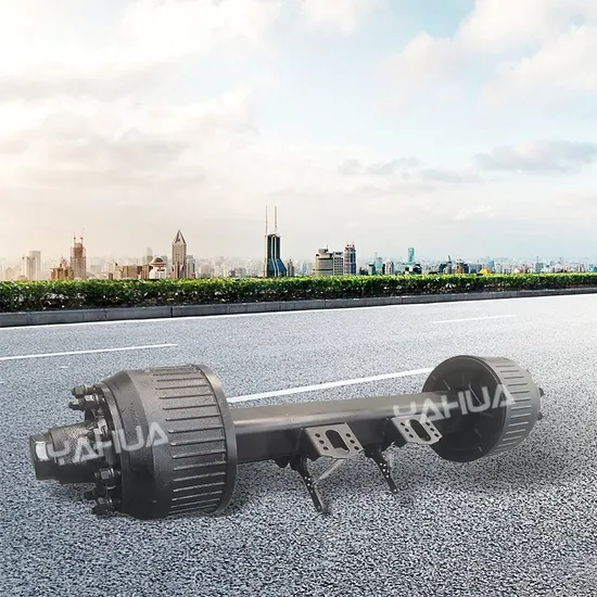 Customized Axles for Semi-Trailer Parts with Brake Torque 12t 14t 16t German Axles