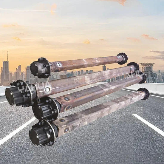 Shandong Yahua Factory High-Precision Tractor Parts Car 12t 14t 16t German Axle Agricultural Excavator