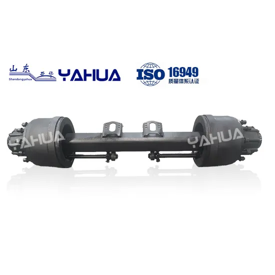 25t Hot-Selling American Style Inboard Brake Drum Trailer Axles