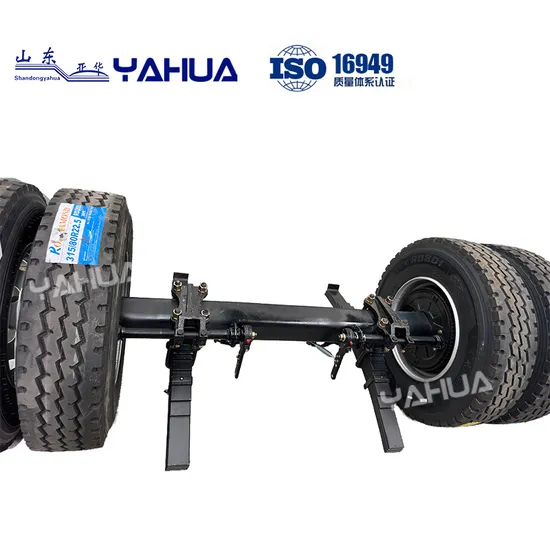 Dependable Quality Assured Tire-Equipped Agricultural Trailer Axle - Semi Trailer Components