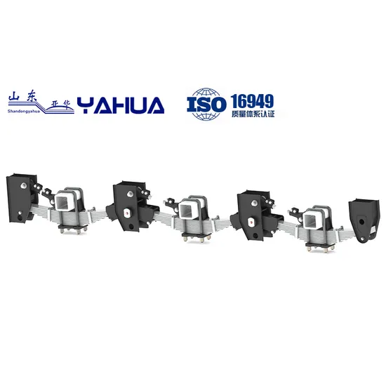 Leaf Spring Suspension Fuwa Mechanical Suspension Semi-Trailer Mechanical Overslung Suspension