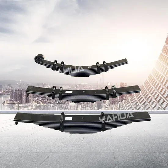 China Yahua Factory Direct Trailer Parts & Accessories Manufactured Leaf Spring