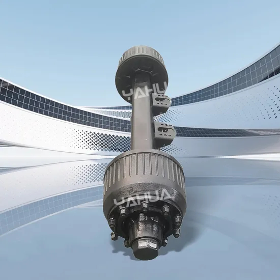 Yahua Ships, Goose Neck Trailers, Heavy-Duty Trucks, a Type of Brake Suspension German Axle