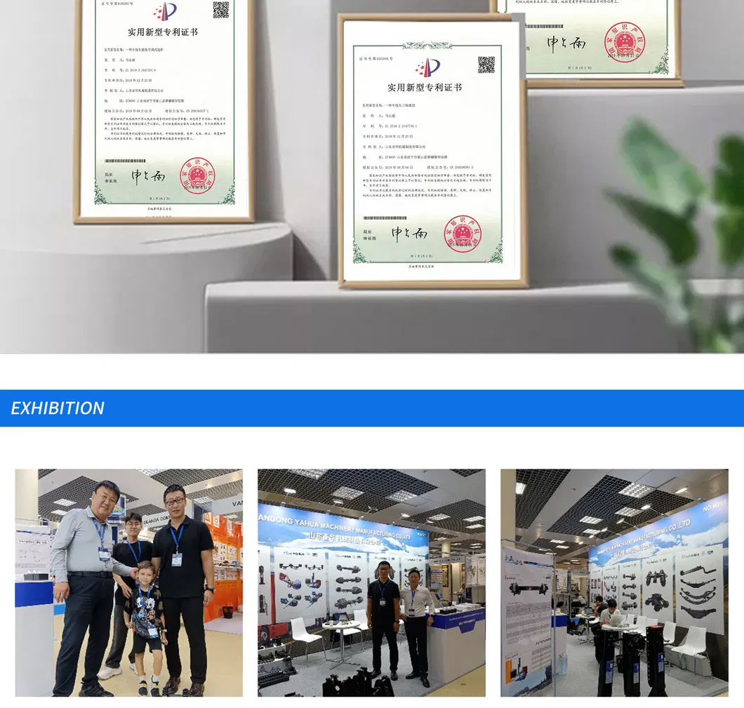 2024 Trailer Parts Trailer Air Suspension China Yahua Factory Direct