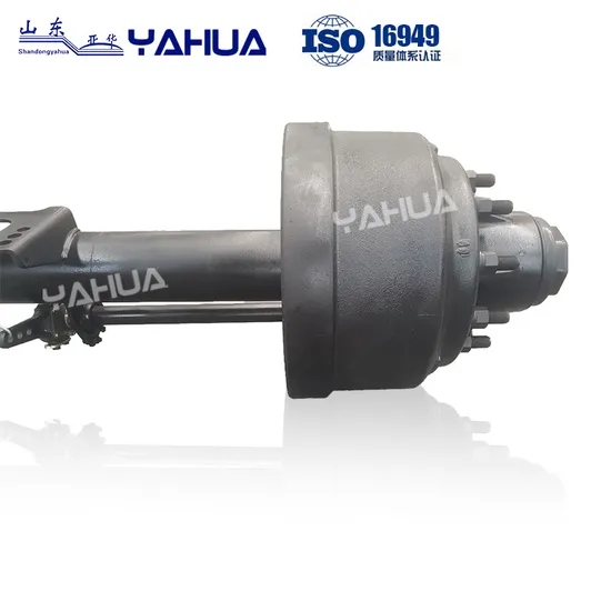 Heavy Duty Trailer Axle with Outboard Brake Drum American Type BPW Fuwa