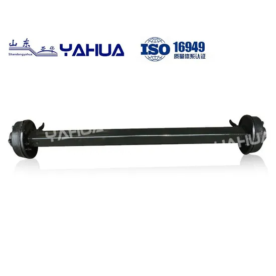Agricultural Tractor with Traile Axle Assembly Flatbed Truck Brake Axle Leaf Spring Traction Axle Tire