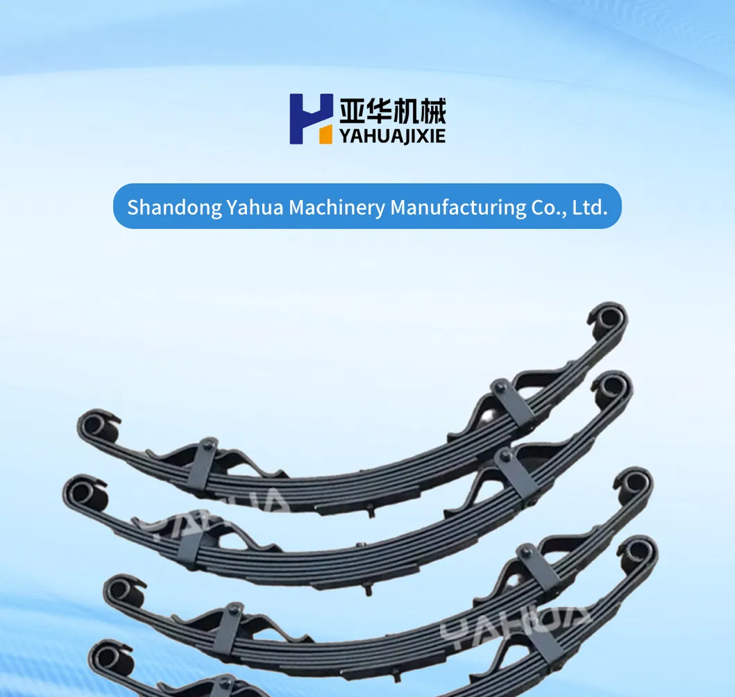 Yahua Heavy Truck Spare Parts Quantity Steel Engine Packing Rubber Leaf Spring