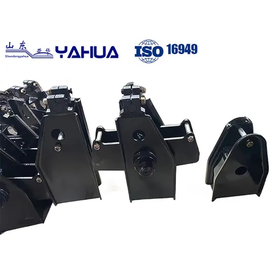 Yahua 2024 New German Tandem Mechanical Suspension Trailer Axle Suspension