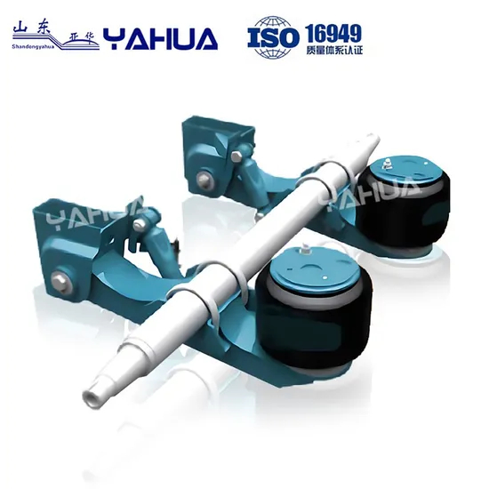 Yahua German Type Air Suspension for Semi-Trailer Hot Sale Steel Trailer Parts New Condition Axle Suspension